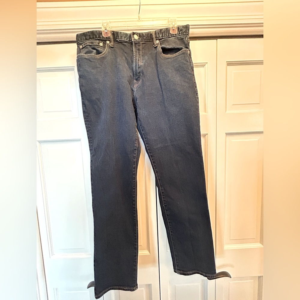 Men’s Gap Slim Fit Jeans 36x32 Dark Wash